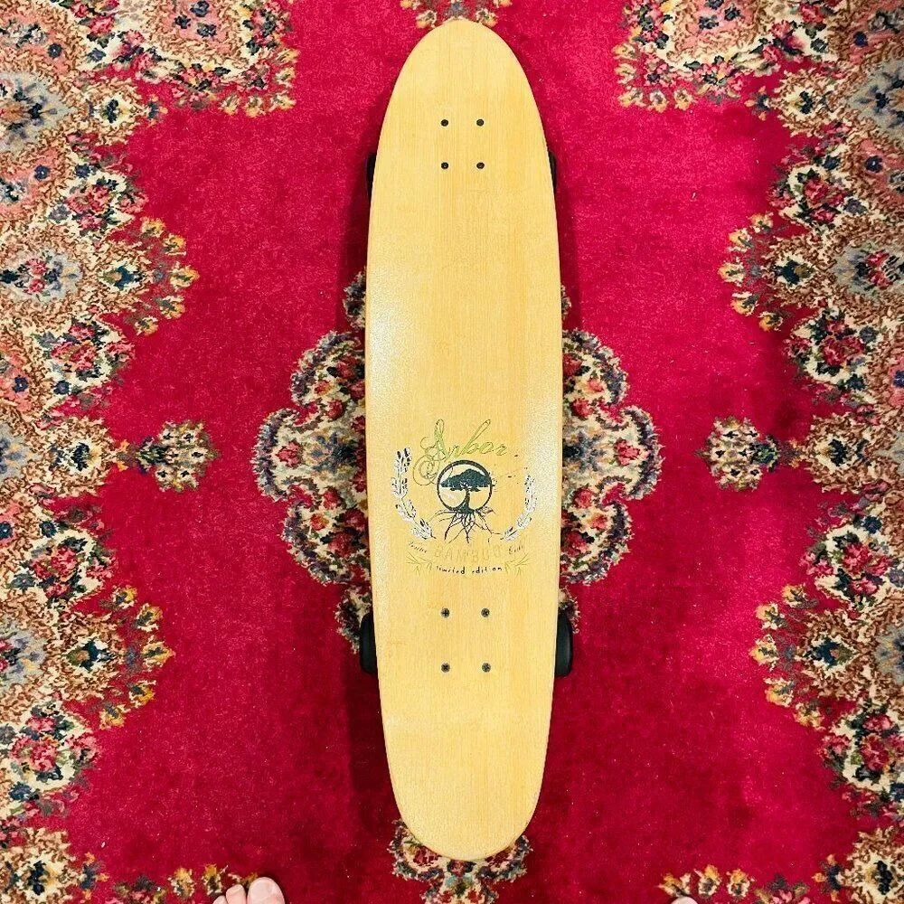 Rare Arbor Bug Bamboo 36” Longboard Skateboard Barney's NYC td Graphic Venice